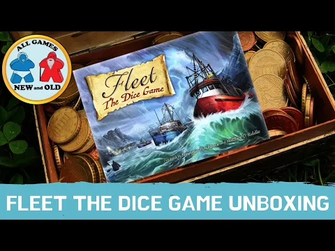 Fleet the Dice Game Unboxing