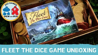 Fleet the Dice Game Unboxing