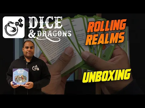 Dice and Dragons - Rolling Realms Unboxing
