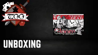 Gloom: Unquiet Dead Board Game Unboxing