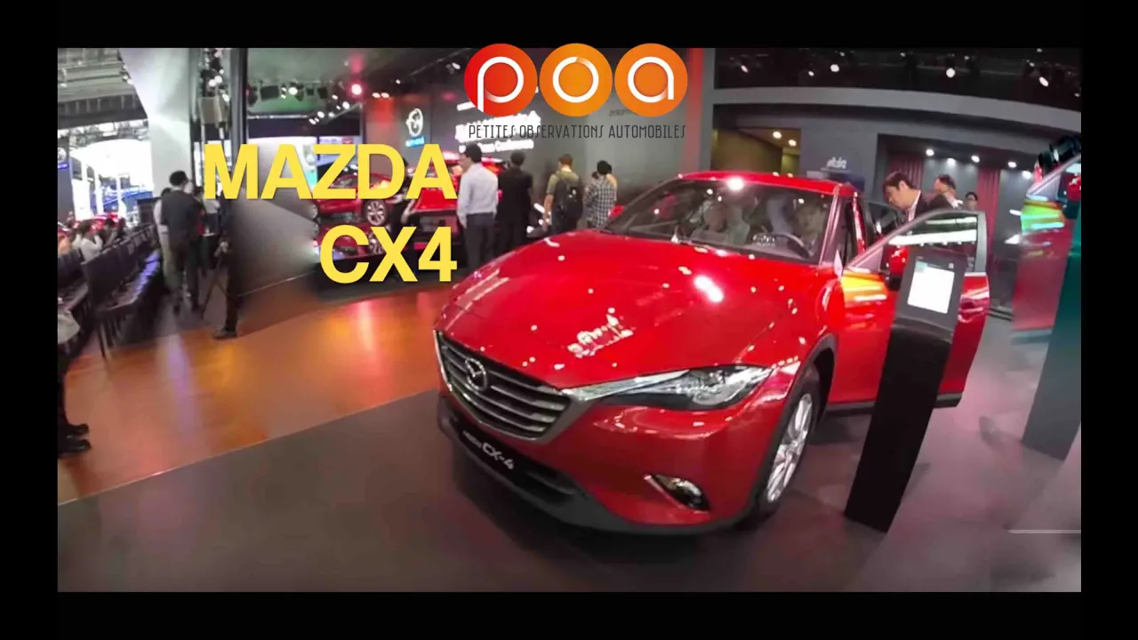 Nouvelle Mazda CX4 2017 - Salon de Pékin 2016 (8/9)