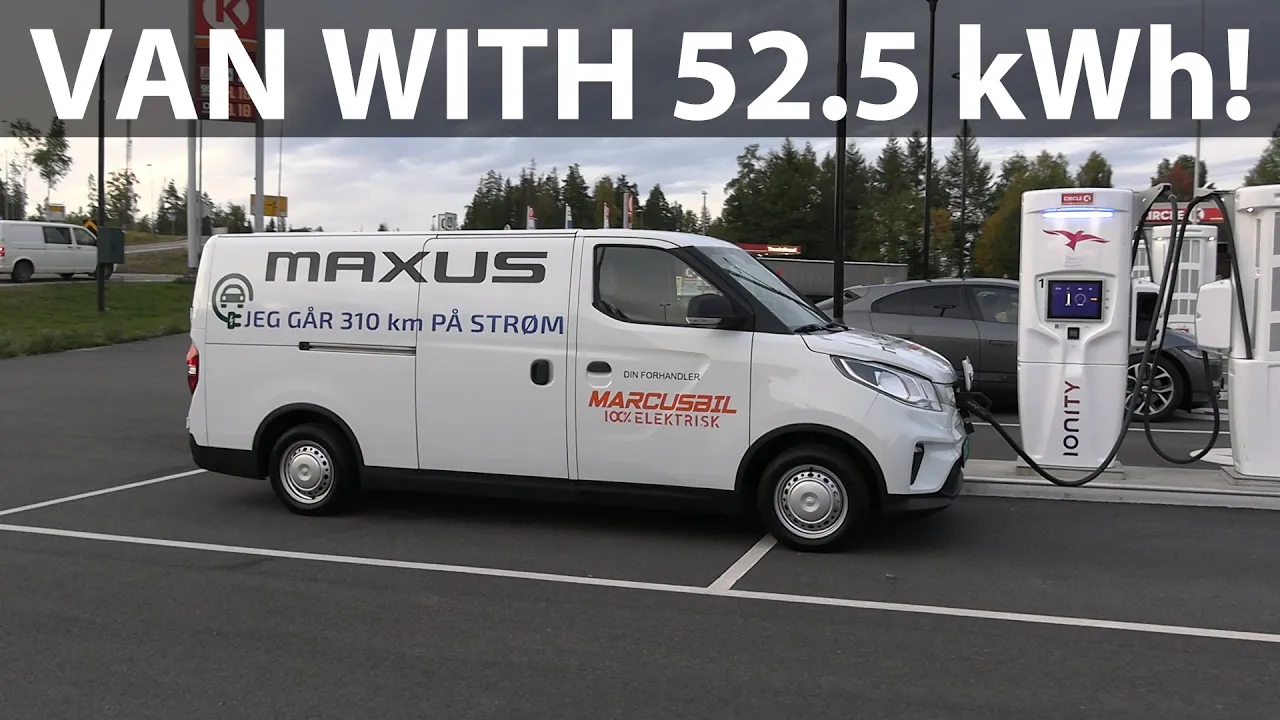 Maxus e-Deliver 3 range test
