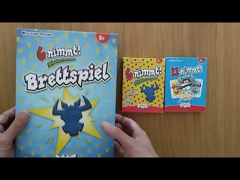 6 nimmt! Brettspiel preview, overview, unboxing by AmassGames