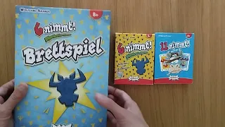 6 nimmt! Brettspiel preview, overview, unboxing by AmassGames