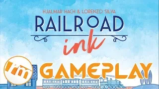 Recensioni Minute Gameplay [007] - Railroad ink (base + espansioni)