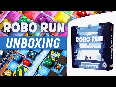 Robo Run | Unboxing | Boardgames | Portal Games