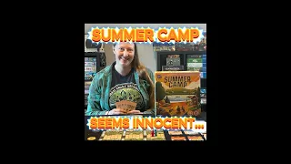 Summer Camp: Cute or Competitive? #boardgames #tabletopgames #review #shorts
