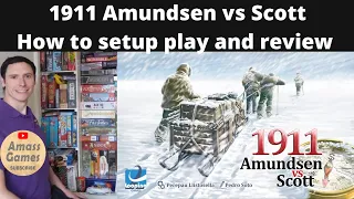 1911 Amundsen Vs Scott How to set up, play and review by * AmassGames *