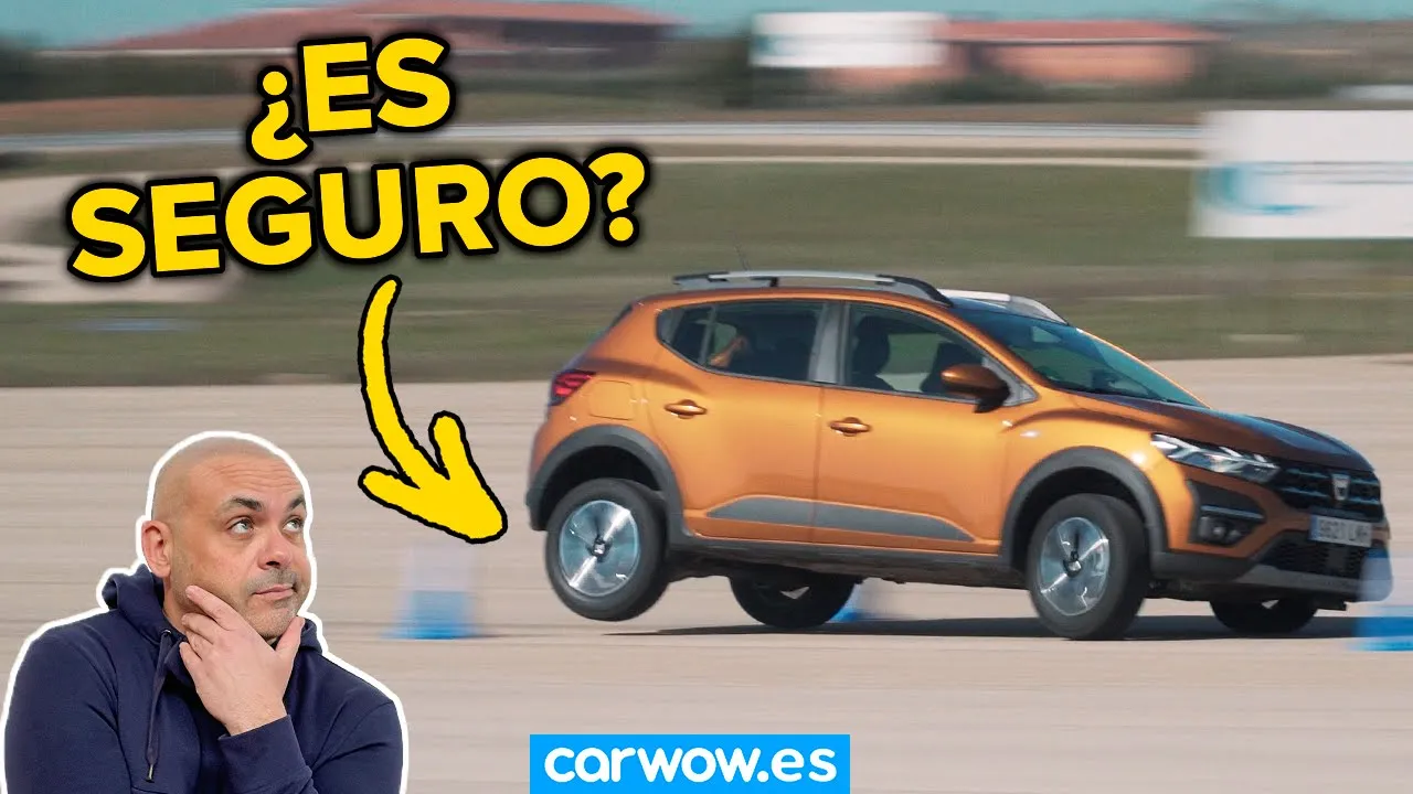 Dacia Sandero Stepway GLP 100 CV PRUEBA AL LÍMITE y PRUEBA DEL ALCE (MOOSE TEST)