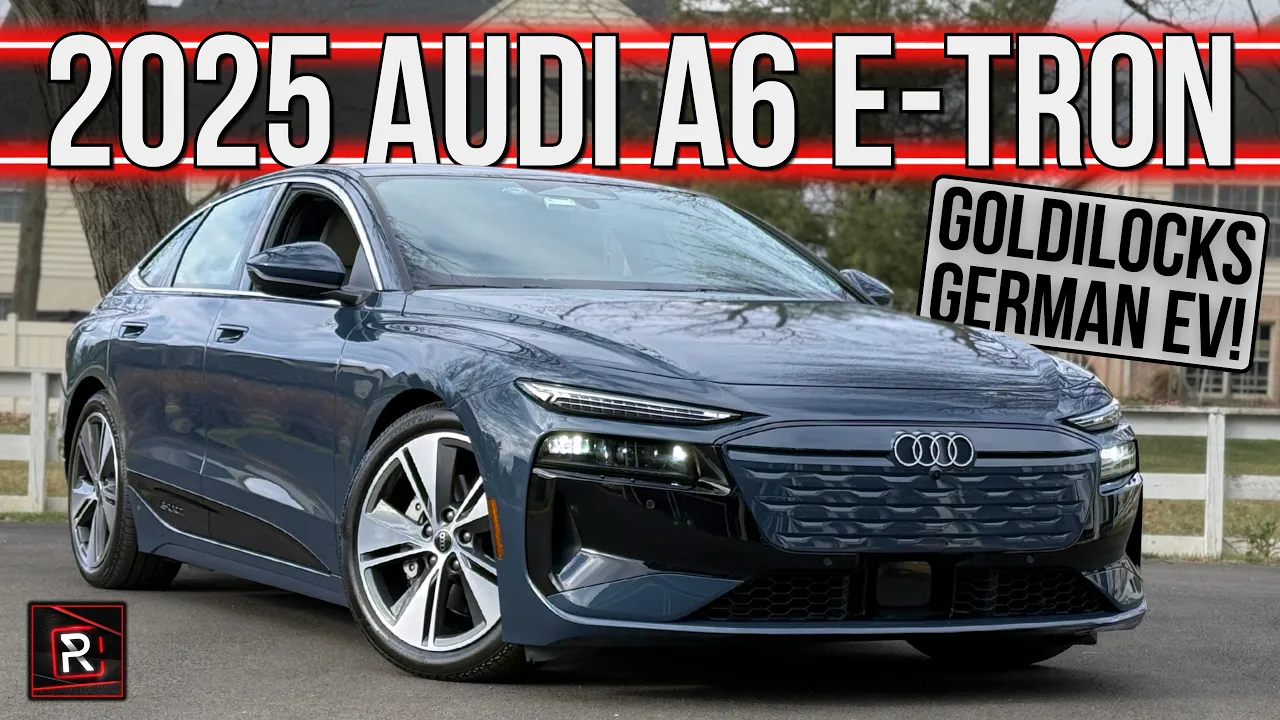 The 2025 Audi A6 e-tron Is A Worthwhile Luxury EV With Plentiful Range For Everyday Duties