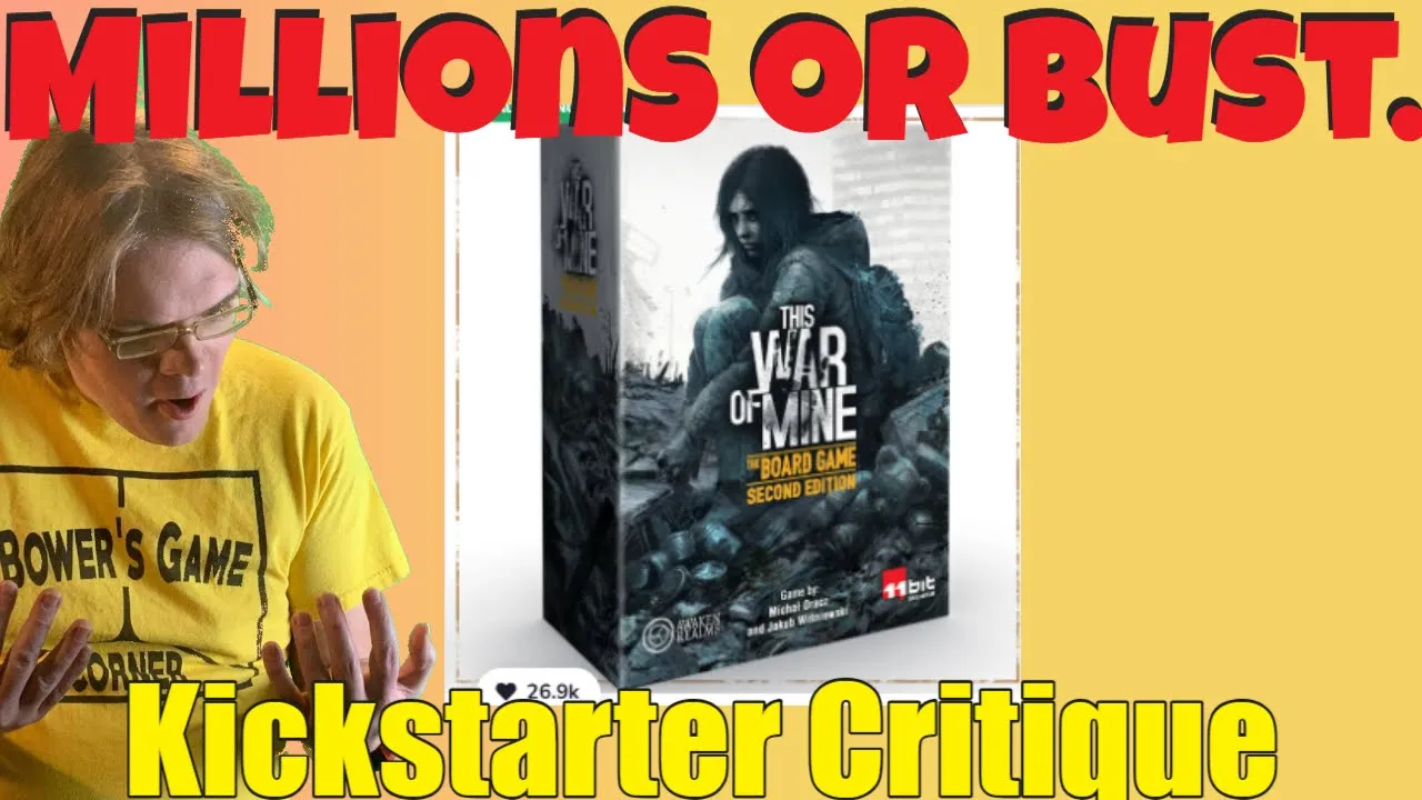 This War of Mine Second Edition - Video Game IP's EVERYWHERE! - Kickstarter Critique Review
