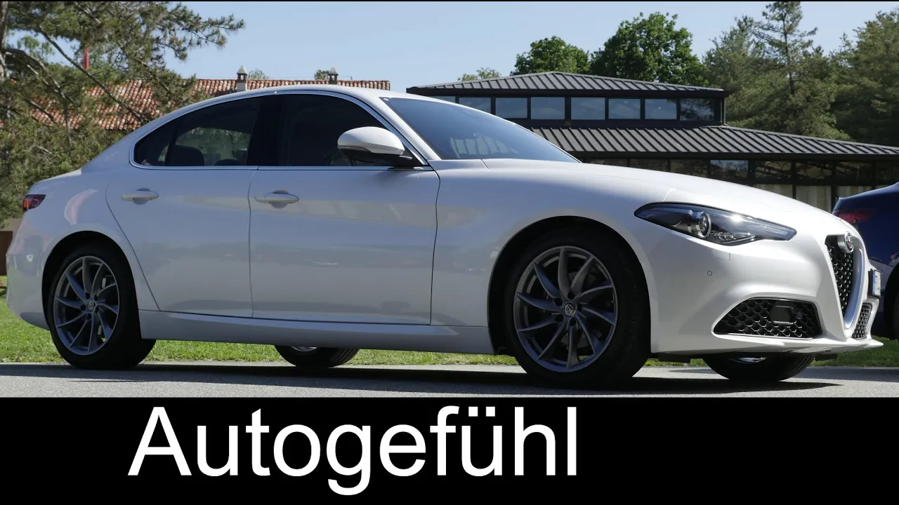 New Alfa Romeo Giulia Quadrifoglio REVIEW Test Driven Neu 2017/2016 - Autogefühl