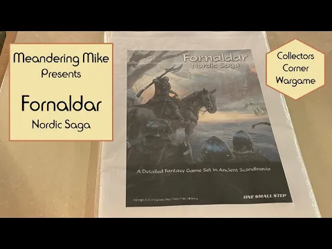 Exploring Fornaldar Nordic Saga - A Collectors Corner Unboxing