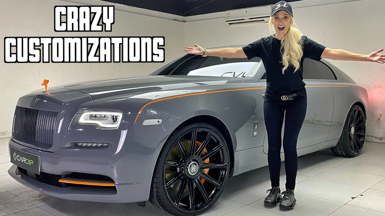 Revealing My Custom Rolls Royce Make-over!!