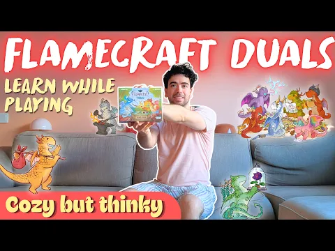 FLAMECRAFT DUALS | Learn While Playing | 2-Players Playthrough