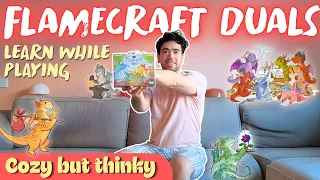 FLAMECRAFT DUALS | Learn While Playing | 2-Players Playthrough