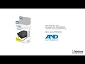 A&D Medical UA-series cuff: Small Slimfit 16-24cm Arm Circumference video