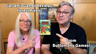 Bears and Bees compete for honey! Garrett's Games Reviews Forest Rivals from Button Shy Games