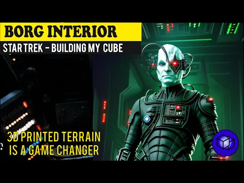 3D Printing My Borg Cube Interior