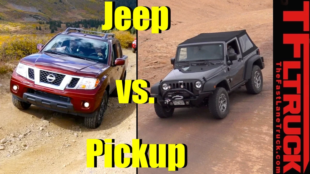 Jeep or Pickup Truck? What's the Best Off-Road Rig?