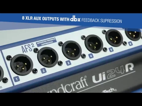 Product video thumbnail for Soundcraft Ui24R 24-Channel Rackmount Digital Mixer