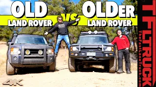 Can We Go Up the Cliffhanger in Two Old Land Rovers Without One Breaking?