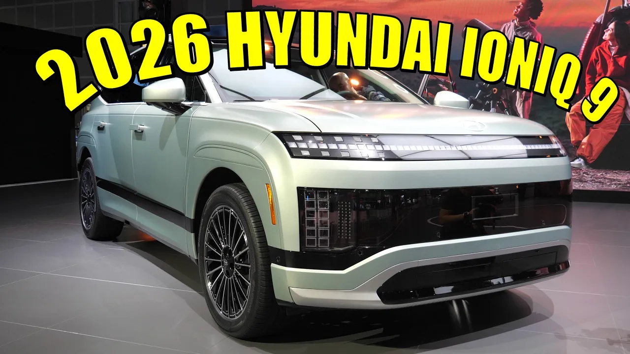 Unveiling The Quirky And Cool 2026 Hyundai Ioniq 9 With Three Rows!