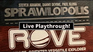Button Shy Games Solo DOUBLEHEADER: Sprawlopolis + ROVE