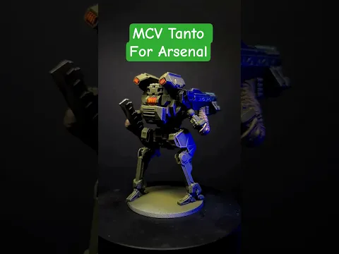 MCV Tanto for ARSENAL. #titanfall #miniatures #3dprinting