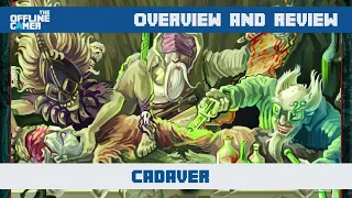 Cadaver (Cheatwell Games) - Overview and Review