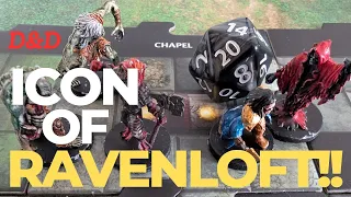 Dungeons & Dragons Castle RavenLoft Board Game Playthrough | Adventure 2 The Icon of Ravenloft