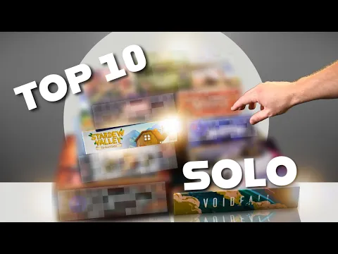 My Top 10 Solo Board Games of All Time, Ranked