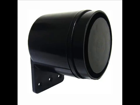 Sirene 12V Preta DNI