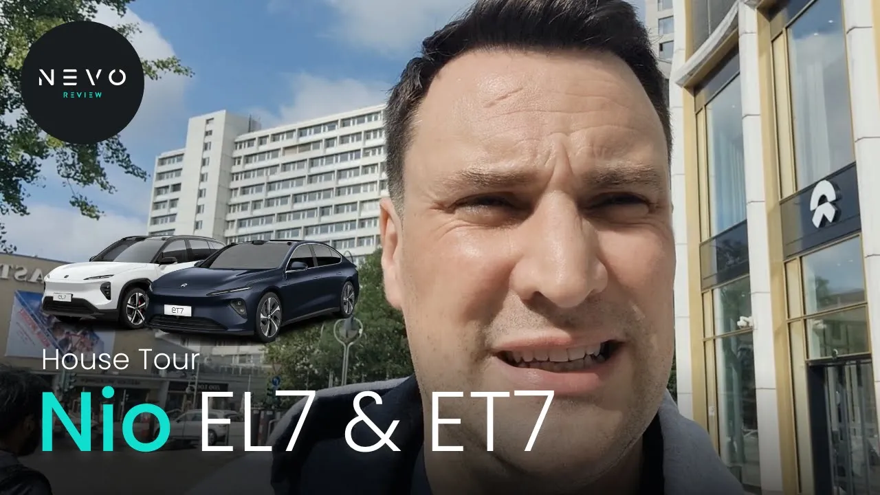 NIO EL7/ES7, ET7 and EP9 1st Look at NIO House Berlin