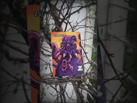 A cute little horror card game, 7 to Midnight! #printandplay #cardgame