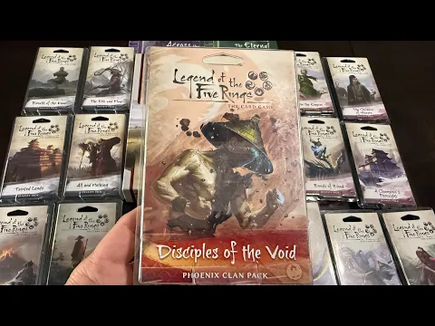 Kilroy’s Vault - L5R: Disciples of the Void Clan Pack (FFG) + Intro to Series