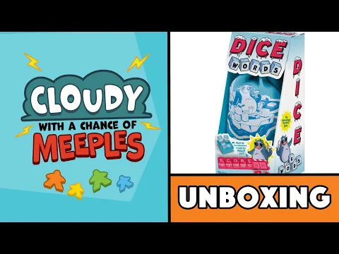 Dice Words Unboxing - Cloudy with a Chance of Meeples