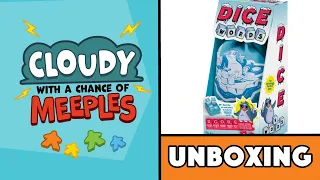 Dice Words Unboxing - Cloudy with a Chance of Meeples