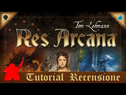Il Puzzillo del Sud - Ep 013 - Tutorial e Recensione Gioco da Tavolo Res Arcana