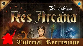 Il Puzzillo del Sud - Ep 013 - Tutorial e Recensione Gioco da Tavolo Res Arcana