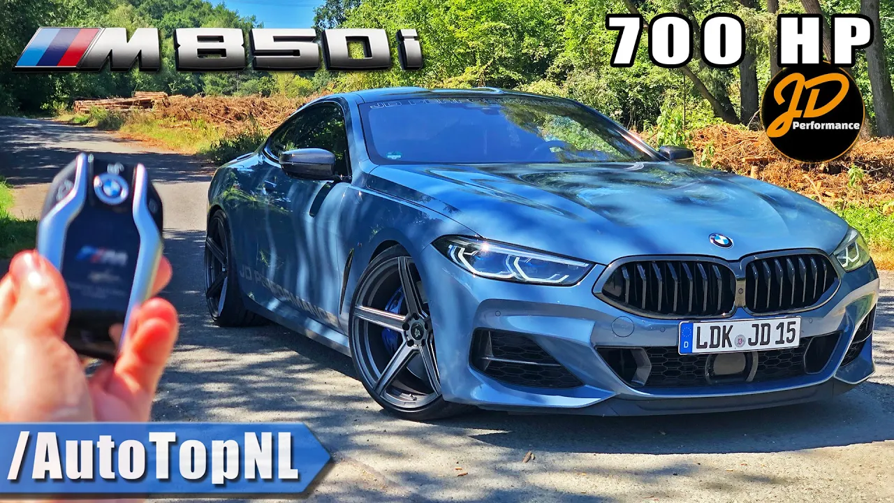 700HP BMW M850i @JDPerformance REVIEW on AUTOBAHN [NO SPEED LIMIT] by AutoTopNL