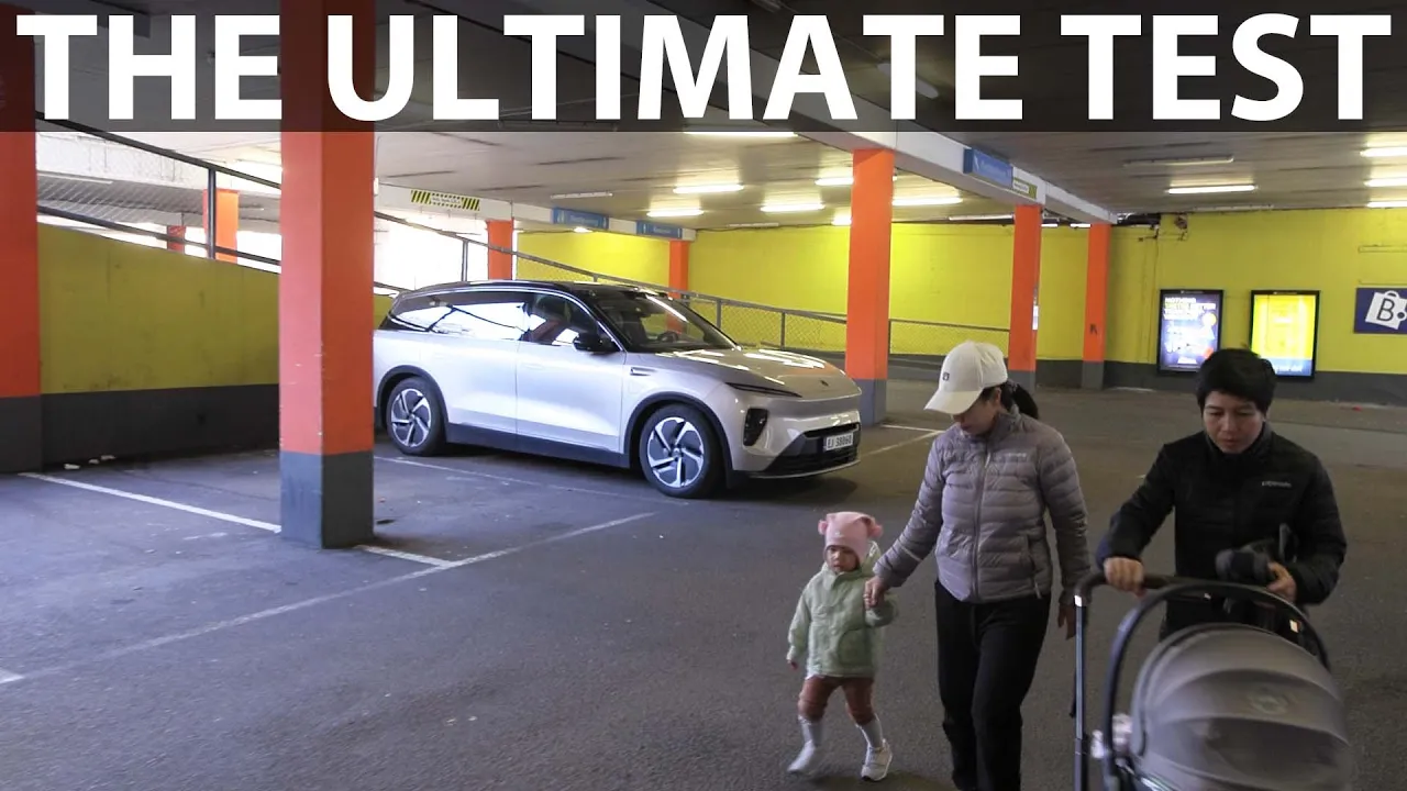 Family trip to Oslo with Nio EL8