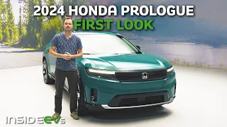 2024 Honda Prologue: InsideEVs First Look Debut | Electric SUV