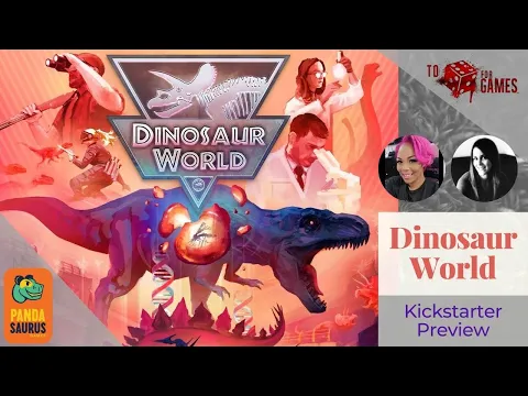 Dinosaur World Preview - To Die For Games