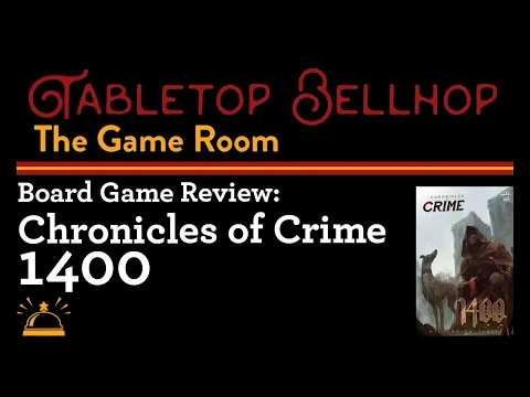 Board Game Review: Chronicles of Crime 1400, an immersive, app driven, medieval mystery, boardgame