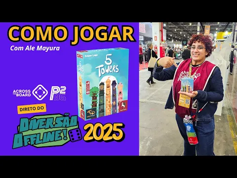 5 Towers | Como Jogar | Lançamento Across The Board Doff25
