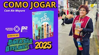 5 Towers | Como Jogar | Lançamento Across The Board Doff25