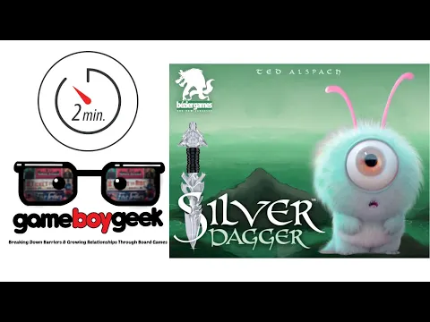 Silver Dagger Quick Overview (Bezier Games)