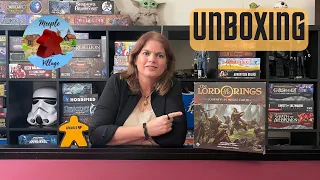 The Lord of the Rings: Journeys in Middle-Earth Board Game Unboxing