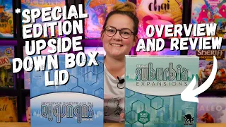 Suburbia and Suburbia Expansions - 2nd Edition | Board Game Overview and Review